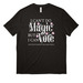 Make Some Voting "Magic", a Deep Black All-American Unisex Tee
