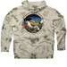 Friend of KPP - Long Sleeves, a Olive Tie Dyed Pullover Hoodie (back-view)