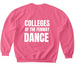 COF Hoodie and Crewneck, a Pink Lemonade Softstyle Crewneck Sweatshirt (back-view)