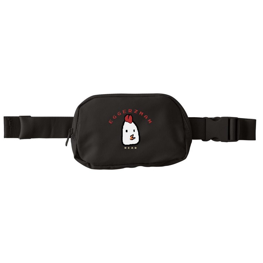 The FAN pack, a Deep Black Matte Hip Pack