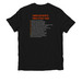 eBird Hotspots: Twin Cities&nbsp;Tour, a Deep Black Allmade Organic Cotton Unisex Tee (back-view)