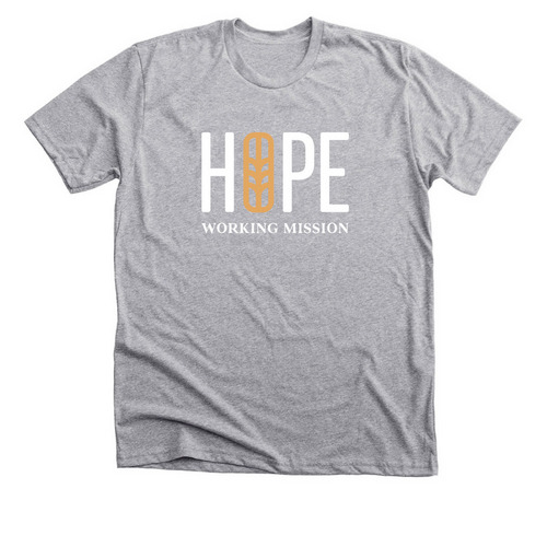 HOPE, a Athletic Heather Premium Unisex Tee