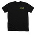 Brown Water Navy (Black)&nbsp;, a Solid Black Blend Premium Unisex Tee