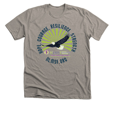 NLMSF, a Heather Stone Premium Unisex Tee