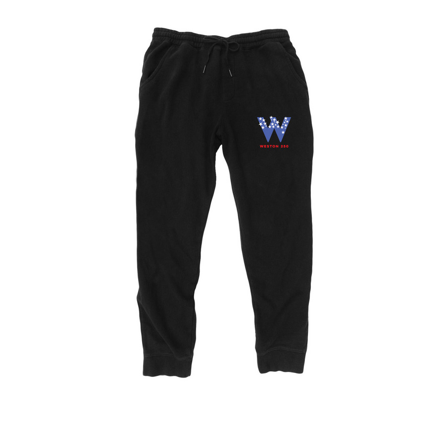 Sweatpants, a Black Midweight Fleece Joggers