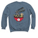 *LIMITED EDITION* Ramen Collection?, a Indigo Crewneck Sweatshirt (back-view)