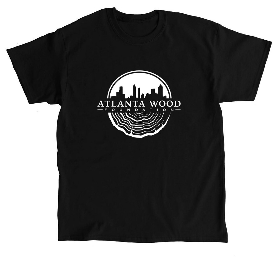 Atlanta Wood Foundation T-Shirts, a Black Classic Unisex Tee