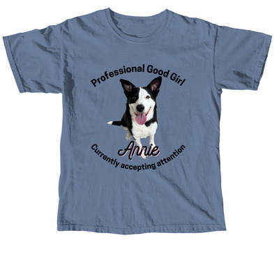 Professional Good Girl&nbsp;, a Blue Jean Comfort Colors Unisex Tee