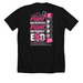 2026 Breast Cancer&nbsp; Shirt, a Solid Black Blend Premium Unisex Tee (back-view)