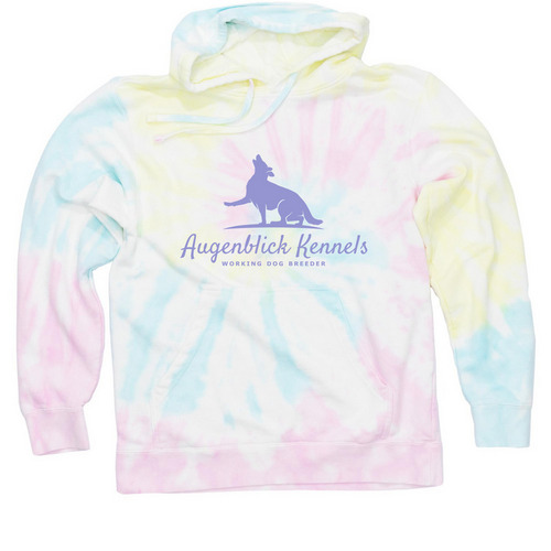 Augenblick Kennels&nbsp;, a Sunset Swirl Tie Dye Pullover Hoodie