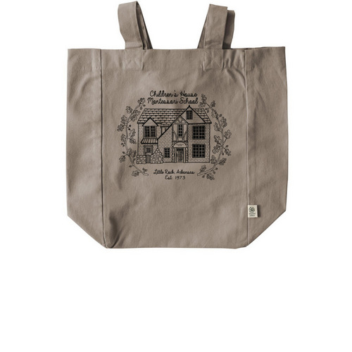 CHMS Tote Bag, a Pumice Recycled Cotton Tote Bag