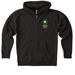 Greater Chicago Food Depository, a Black Heavyweight Zip Up Hoodie