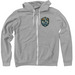 The River Heals, a Athletic Heather Zip Up Hoodie
