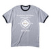 Alaskan National University of Science, a Athletic Heather/ Jet Black Cotton Ringer Tee