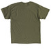 FIGHT CHILDHOOD CANCER, a Military Green Classic Unisex Tee (back-view)