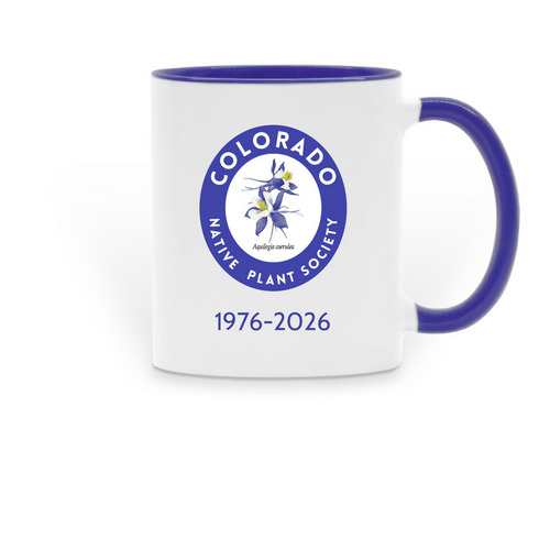 CoNPS Mugs, a Dark Blue Two-Tone Ceramic Mug