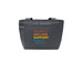Lunch Bag, a Grey Steel Insulated Lunch Tote