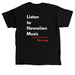 Listen to Hawaiian Music, a Black Classic Unisex Tee