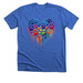 My heart has paws!, a Heather True Royal Premium Unisex Tee