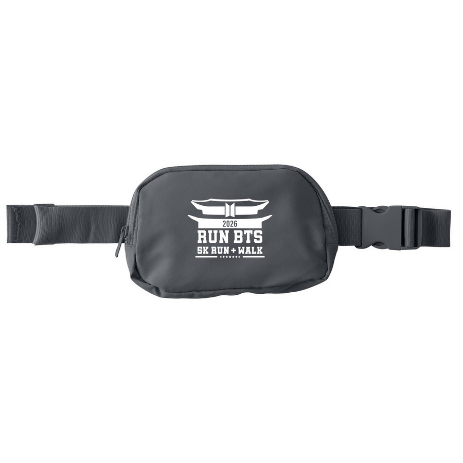Gwanghwamun hip pack, a Storm Grey Matte Hip Pack