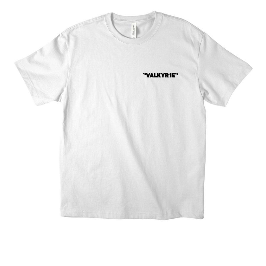 VALKYRIE STAPLE 03 - LIGHTS, a White Unisex Heavyweight Tee