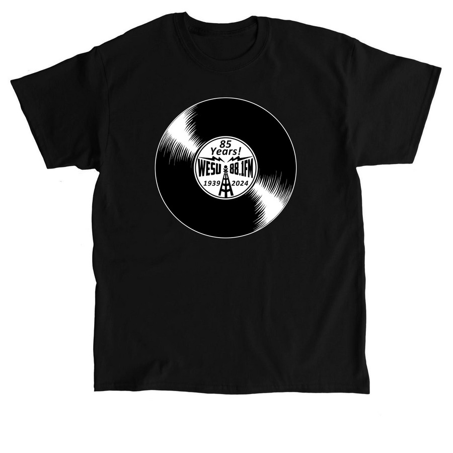 85 Years of WESU!, a Black Classic Unisex Tee