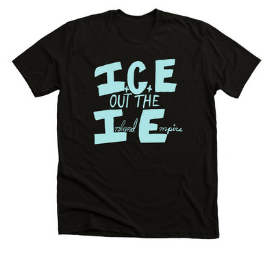 ICE Out The IE Tee&nbsp;, a Solid Black Blend Premium Unisex Tee