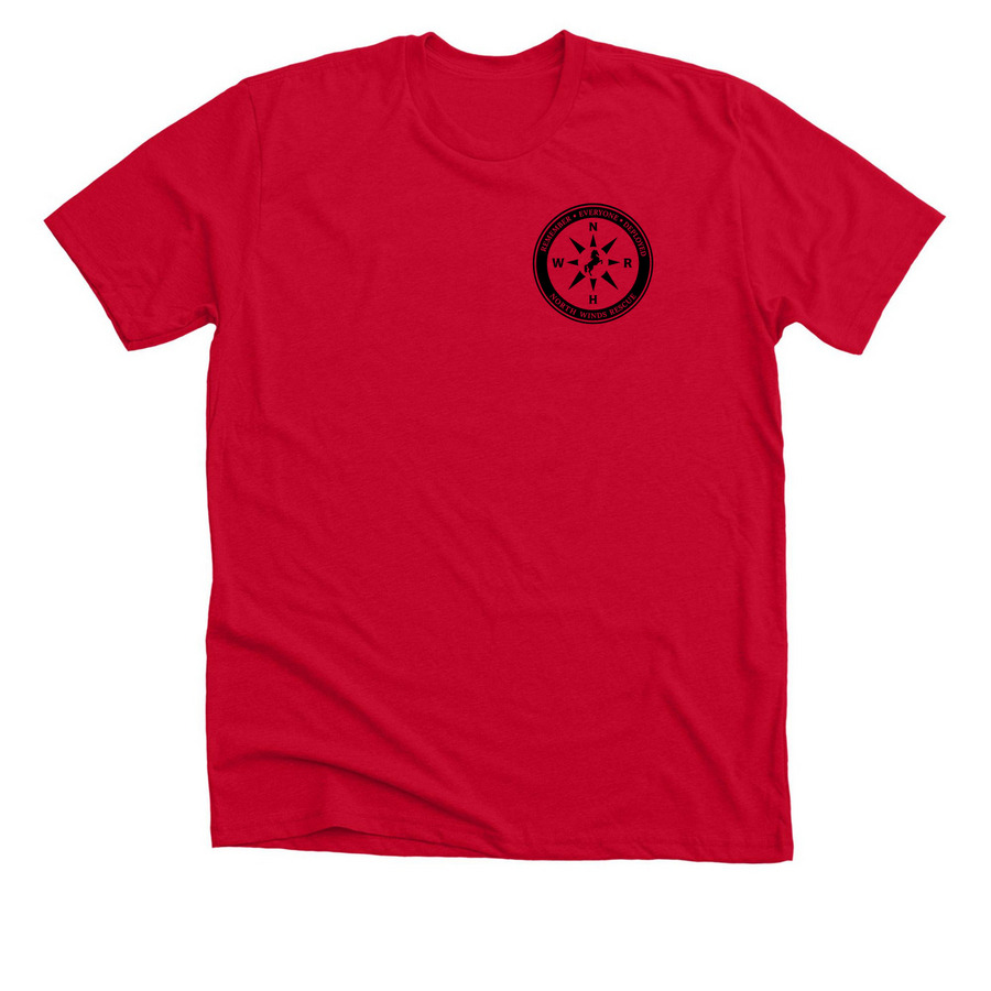 Remember Everyone Deployed, a Solid Red Blend Premium Unisex Tee