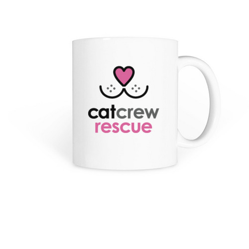 Cat Crew Rescue Mug, a White Coffee Mug