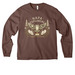 Forest School Merch, a Cocoa Unisex Heavyweight Long Sleeve Tee