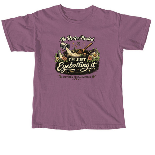 Just Eyeball It, a Berry Comfort Colors Unisex Tee