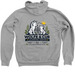 Support Wolfe & Cub Learning Center, a Athletic Heather Zip Up Hoodie (back-view)