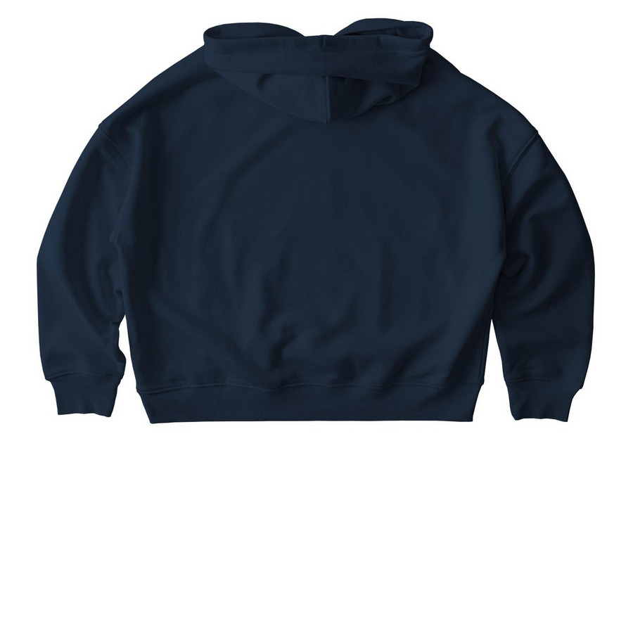 Mystical Medley Stella Hoodie, a French Navy Stanley/Stella Women?s Stella Nora Pullover Hoodie (back-view)