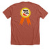 Neuro Spicy Club, a Heather Clay Premium Unisex Tee (back-view)