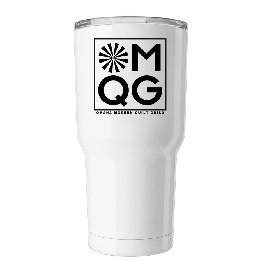 30 oz Tumbler, a White Insulated Tumbler