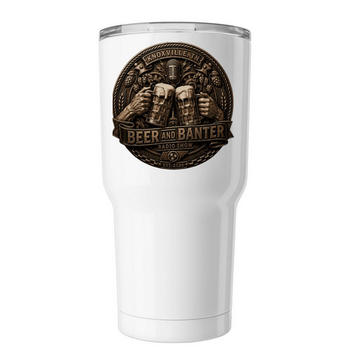 Tumbler, a White Insulated Tumbler
