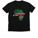 Kufikia Merch, a Solid Black Blend Premium V-Neck Tee