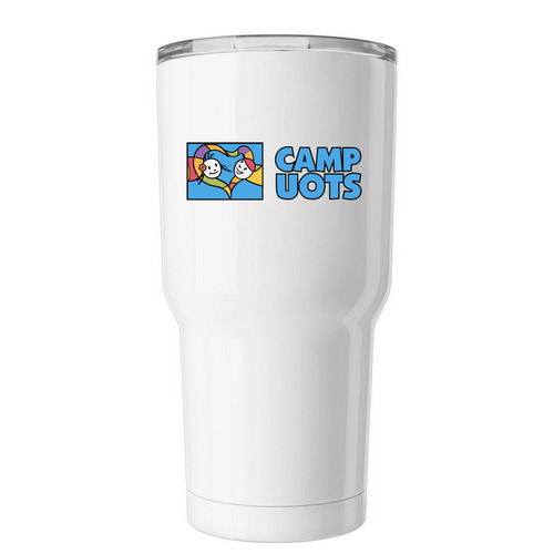 Tumbler, a White Insulated Tumbler