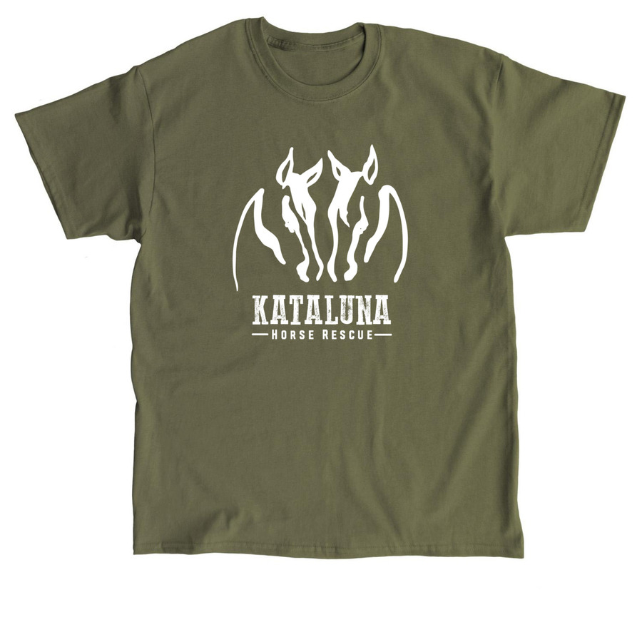 Basic Logo Tee, a Military Green Classic Unisex Tee