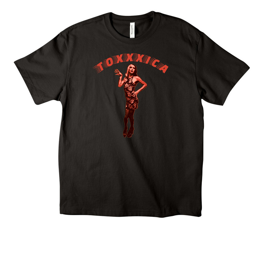 TOXXXICA&nbsp;, a Black Unisex Heavyweight Tee