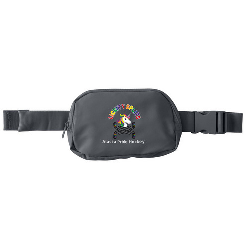 Happy Pride!, a Storm Grey Matte Hip Pack