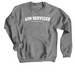 Classic AIM, a Charcoal Crewneck Sweatshirt