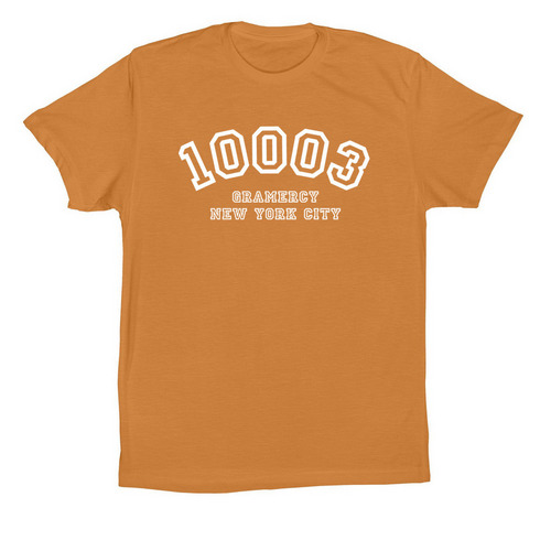 10003 Varsity White, a Toast Premium Cotton Tee
