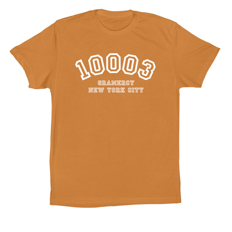 10003 Varsity White, a Toast Premium Cotton Tee