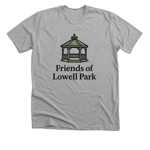Friends of Lowell Park, a Athletic Heather Premium Unisex Tee