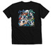 Elara & Nimbus 2026, a Solid Black Blend Premium V-Neck Tee (back-view)