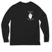 Owen Strong long sleeve w/ Jeremiah 29:11&nbsp;, a Deep Black Allmade Eco Triblend Long Sleeve Tee