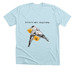 NCR Protest Bail & ICE Bond Shirt, a Heather Ice Blue Premium Unisex Tee