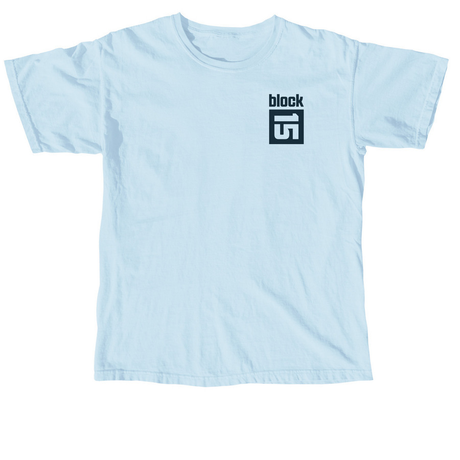 The Willamette Collection ? Dark Logo, a Chambray Comfort Colors Unisex Tee
