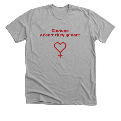 T-Shirt Fundraiser, a Athletic Heather Premium Unisex Tee